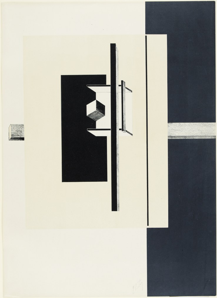 El Lissitzky -1o Kestnermappe Proun [Proun. 1st Kestner Portfolio] Published 1923 Scottish National Gallery of Modern Art, Edinburgh © the Artist. All rights reserved.